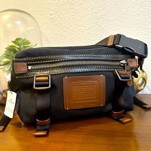 Coach Cordura Large Utility Pack/Sling Bag - 29494 - NWT